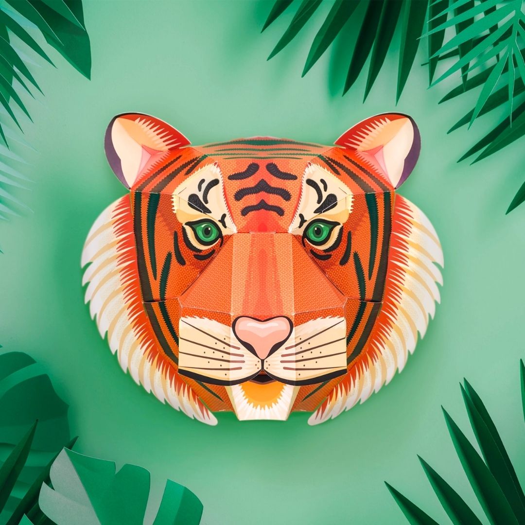 Erstelle einen eigenen Tigerkopf