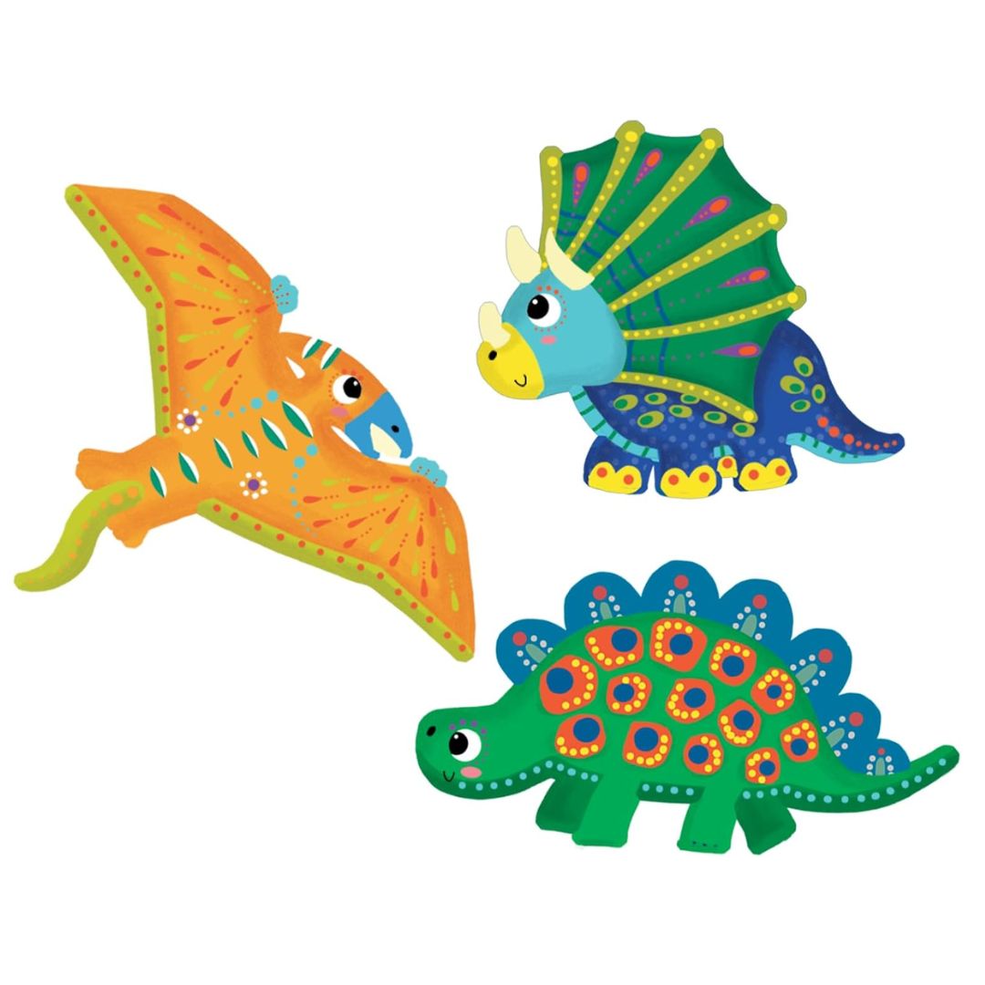 Kinder Kreativset 'Metallische Schuppen Dinosaurier'
