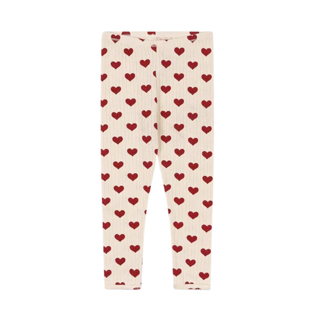 Baumwoll-Leggings 'Hearts'