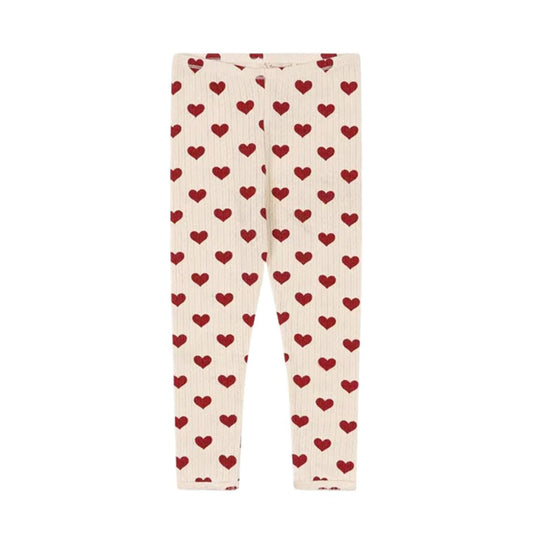 Baumwoll-Leggings 'Hearts'