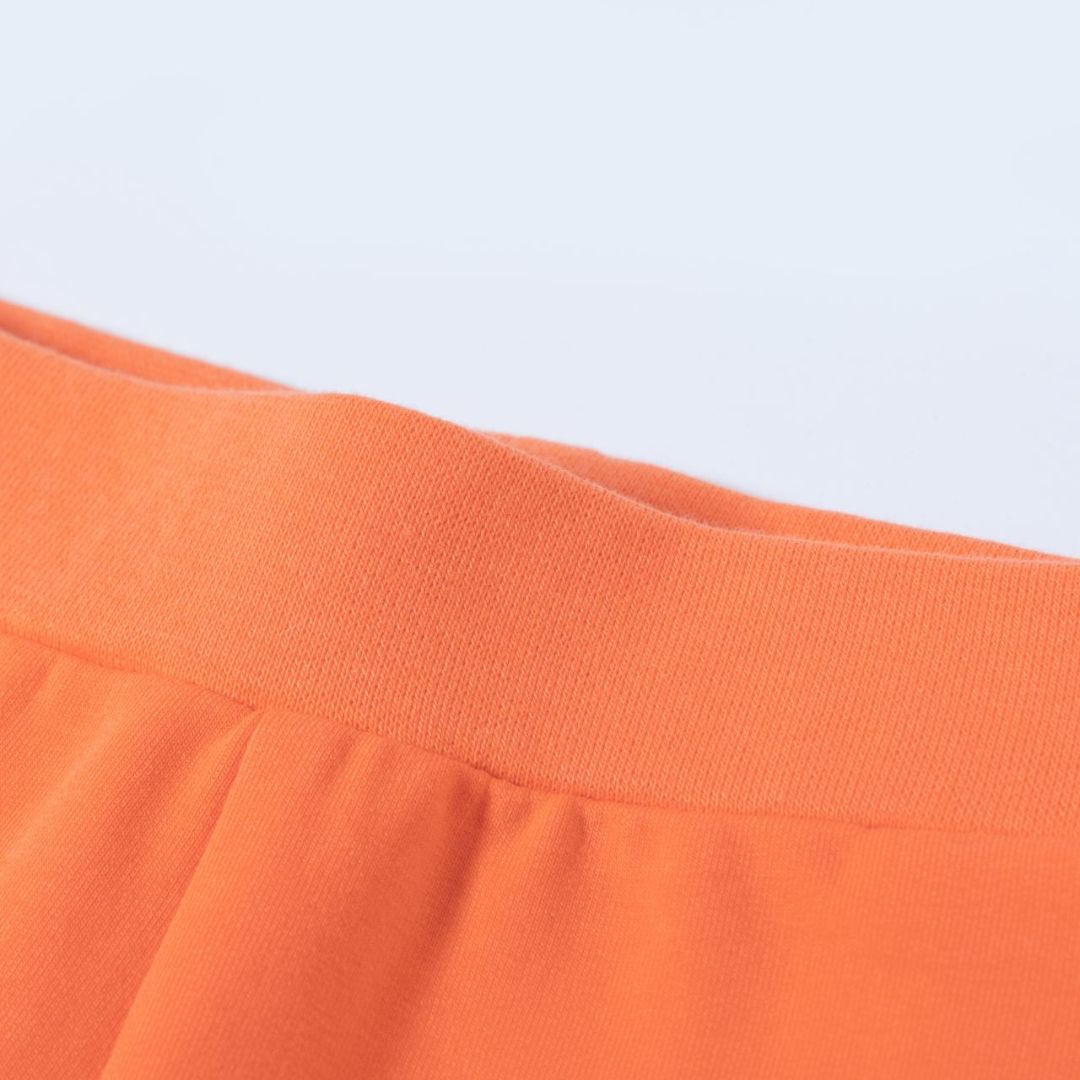 Shorts orange unifarben