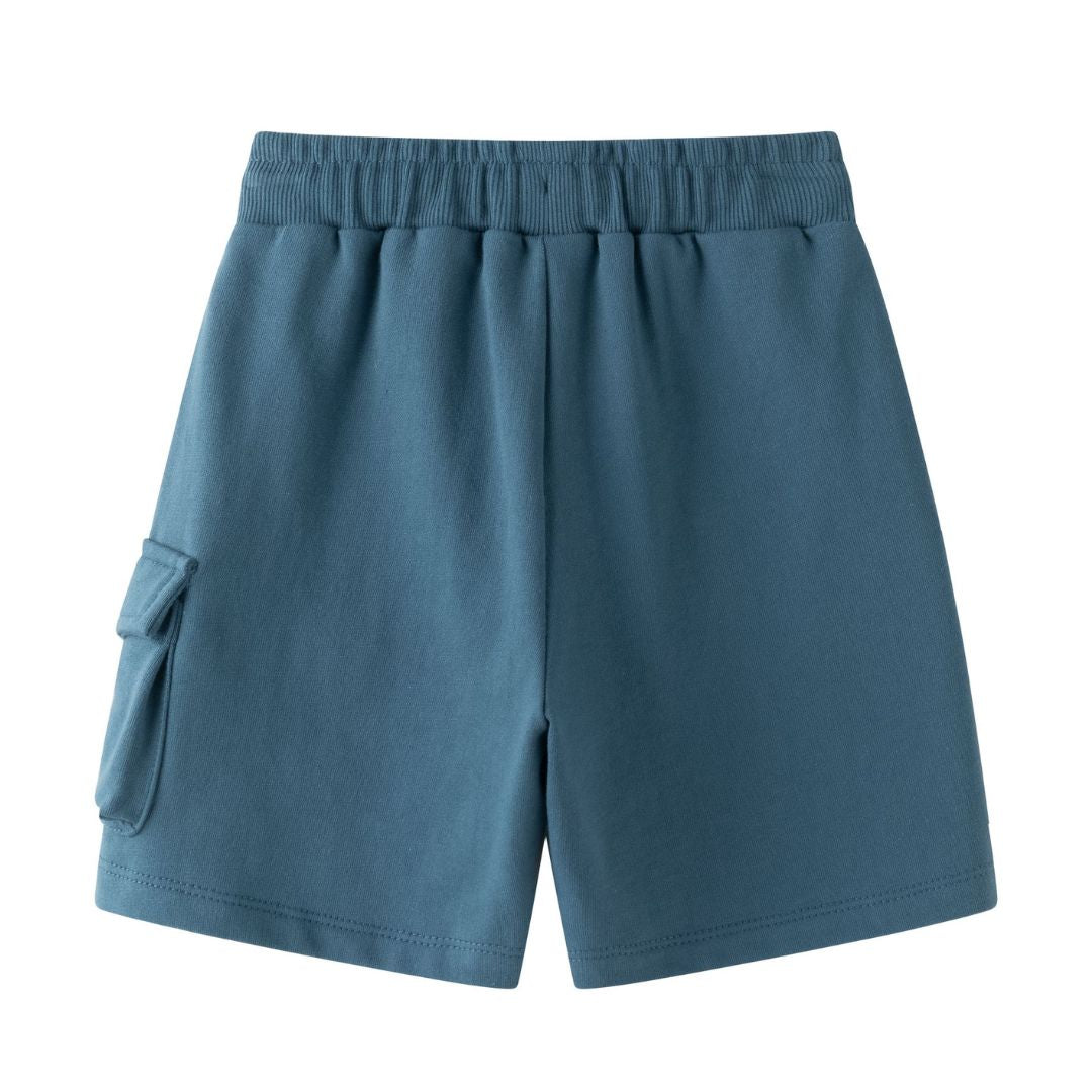 Jungen Shorts 'Bermuda Pants' petrol