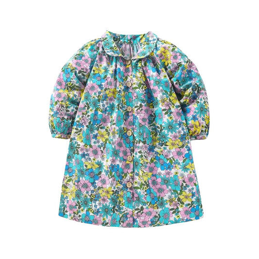 Blumenkleid "Florali" mehrfarbig