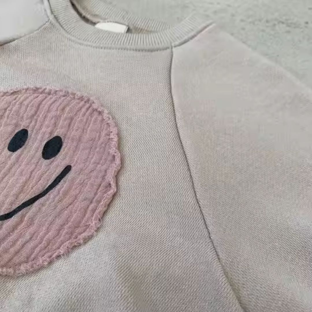 Bodysuit Longsleeve 'Smiley Face'