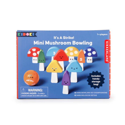 Mini Pilze Bowling Spiel 'It's a Strike!'