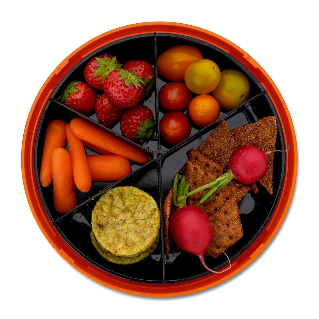 Snack Disc Kinder 'Elch' orange 15 cm