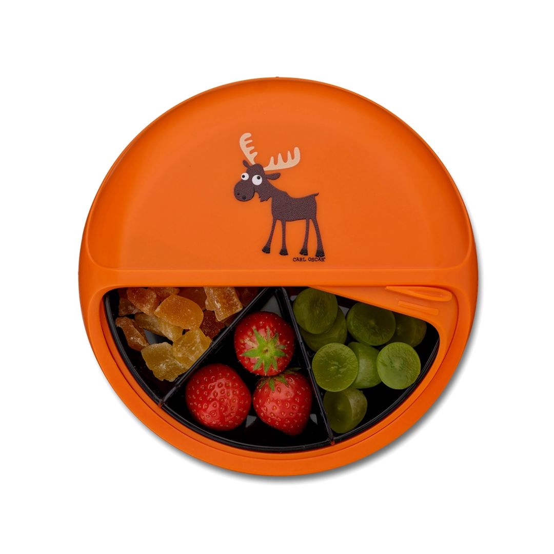 Snack Disc Kinder 'Elch' orange 15 cm