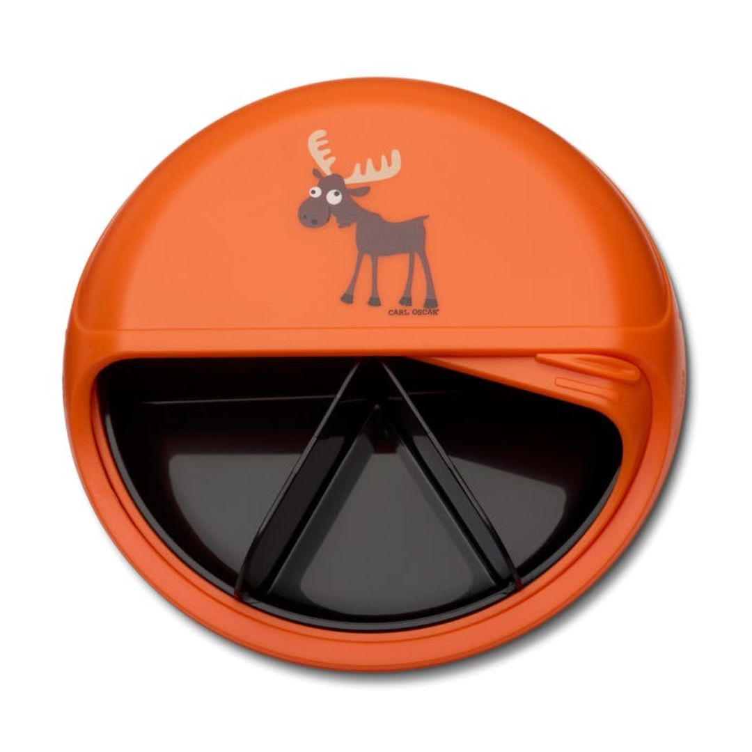 Snack Disc Kinder 'Elch' orange 15 cm