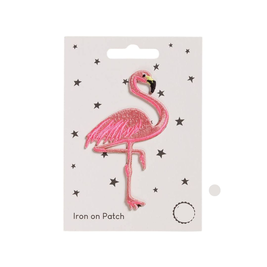 Aufnäher zum Aufbügeln 'Flamingo'