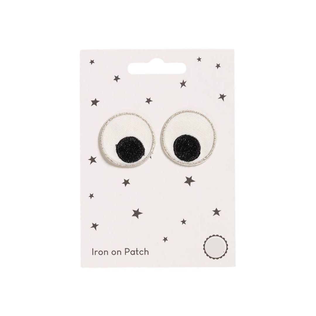 Aufnäher zum Aufbügeln 'lustige Augen'
