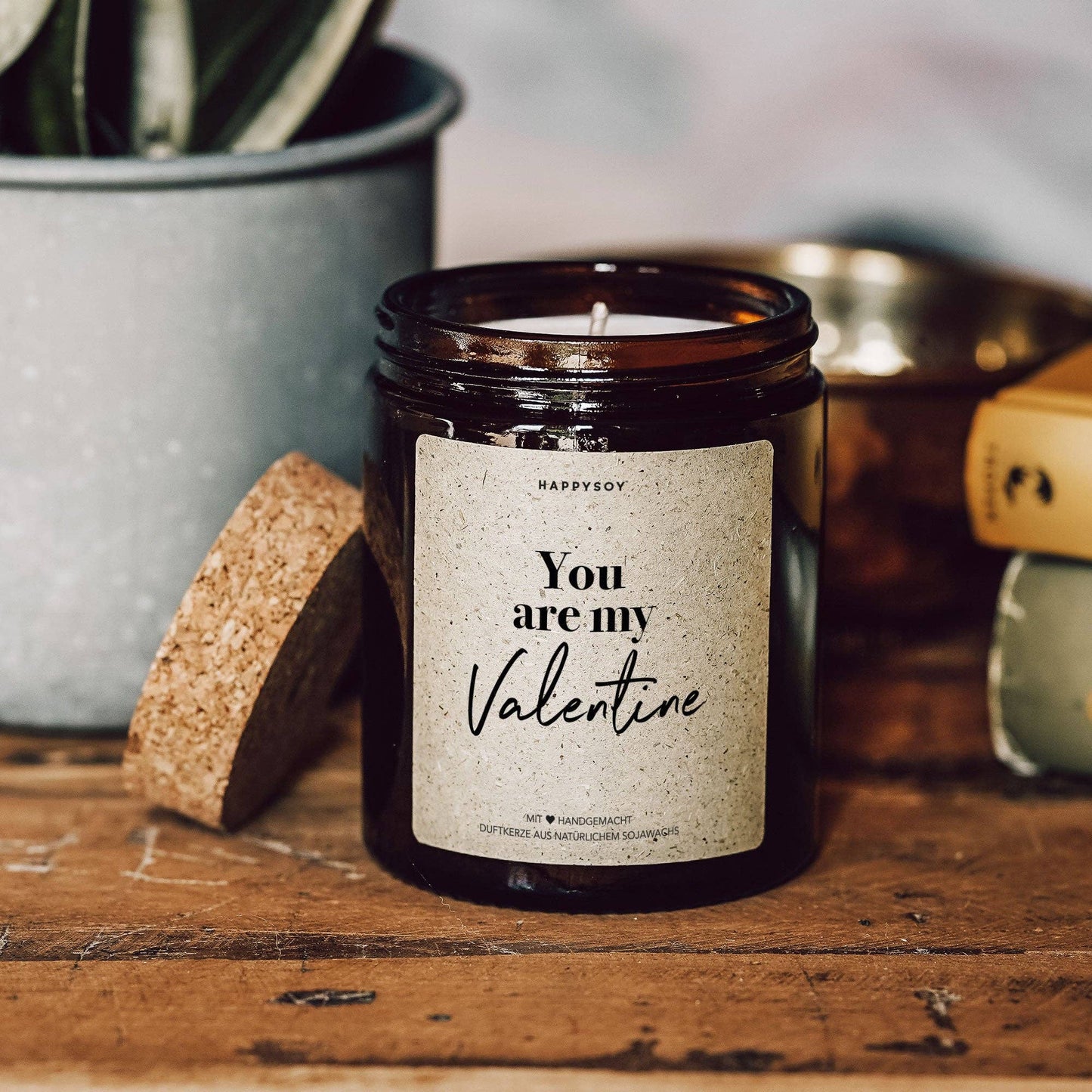 Duftkerze 'You are my Valentine'