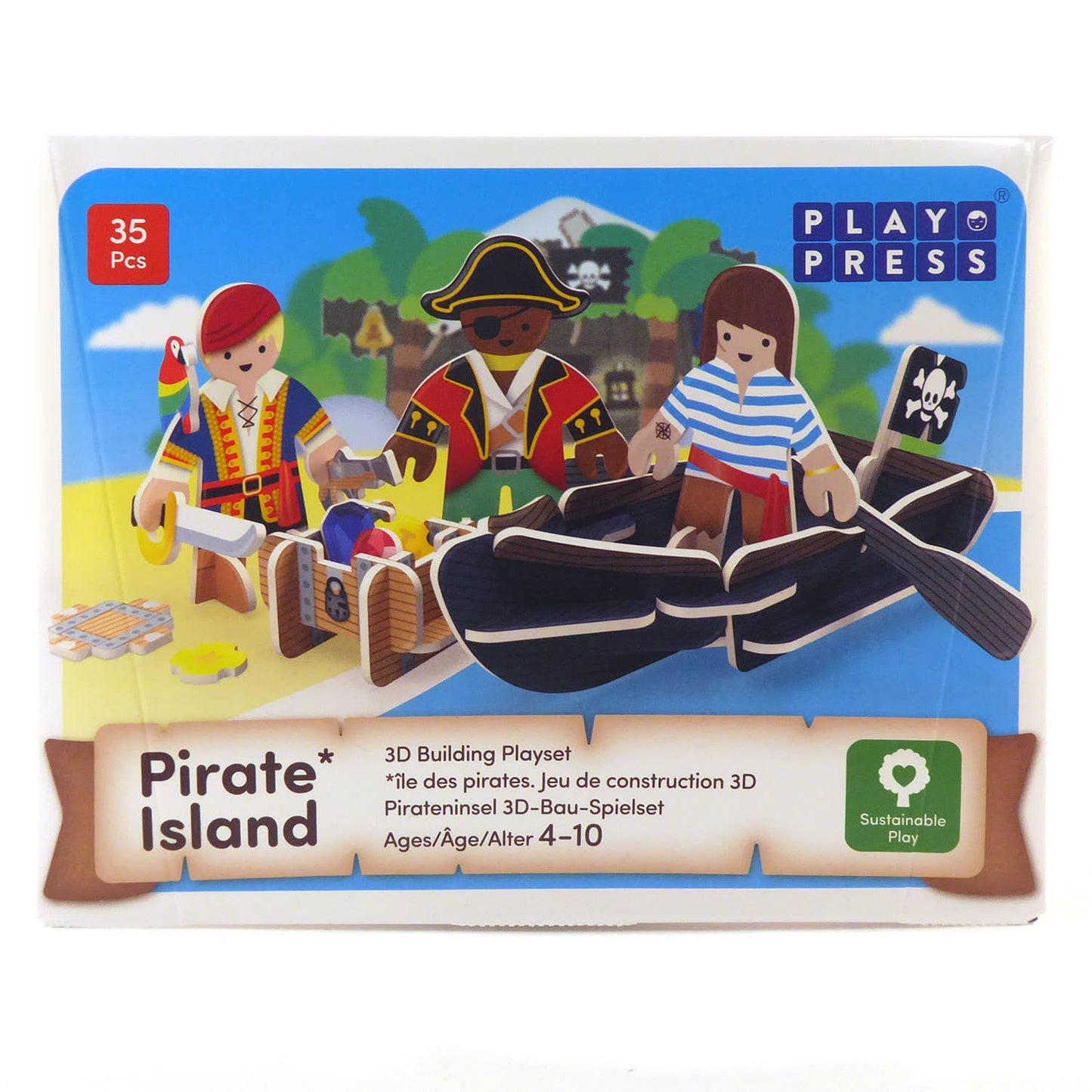 Spielset 'Pirateninsel' Konstruktionsset