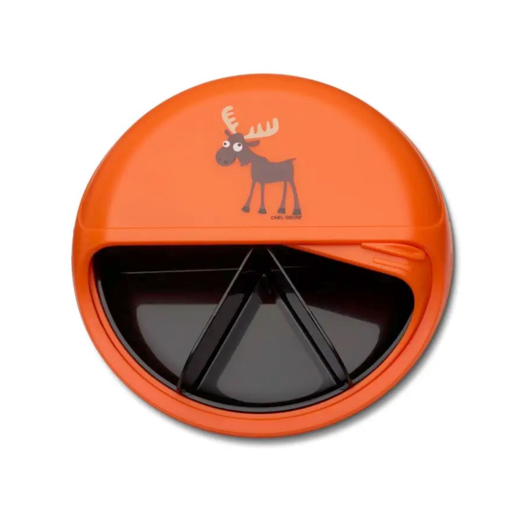 Snack Disc Kinder 'Elch' orange 15 cm