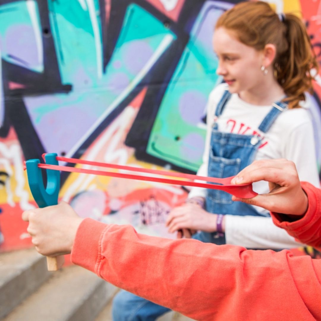 Kinderspielzeug 'Catapult blau'