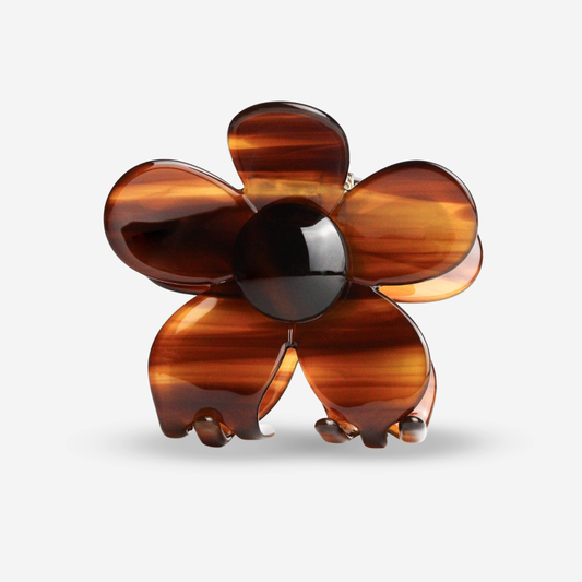 Damen Haarklammer 'Bloom Mocha'