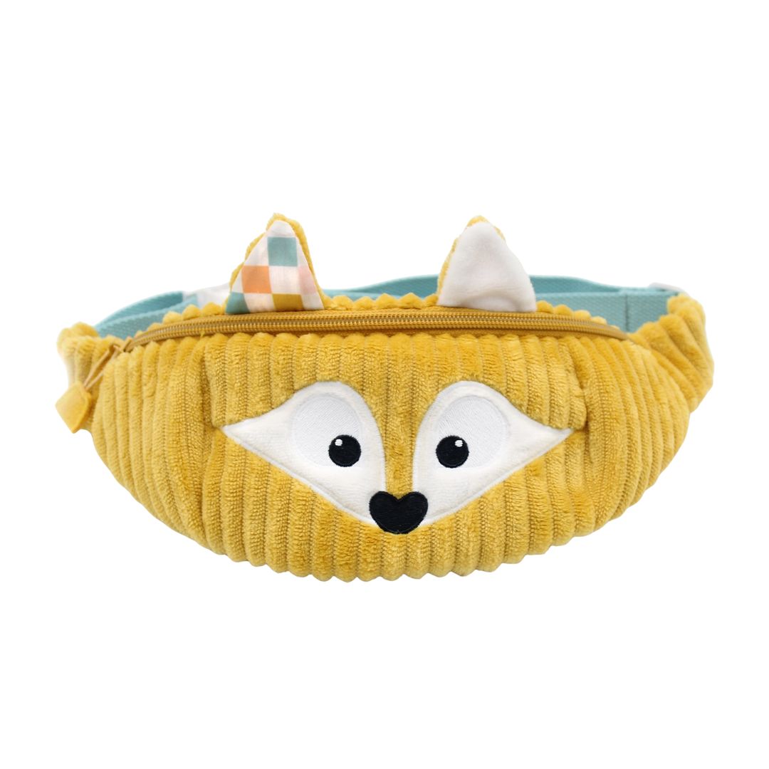 Kinder Bauchtasche aus Cord 'Cyranos der Fuchs'