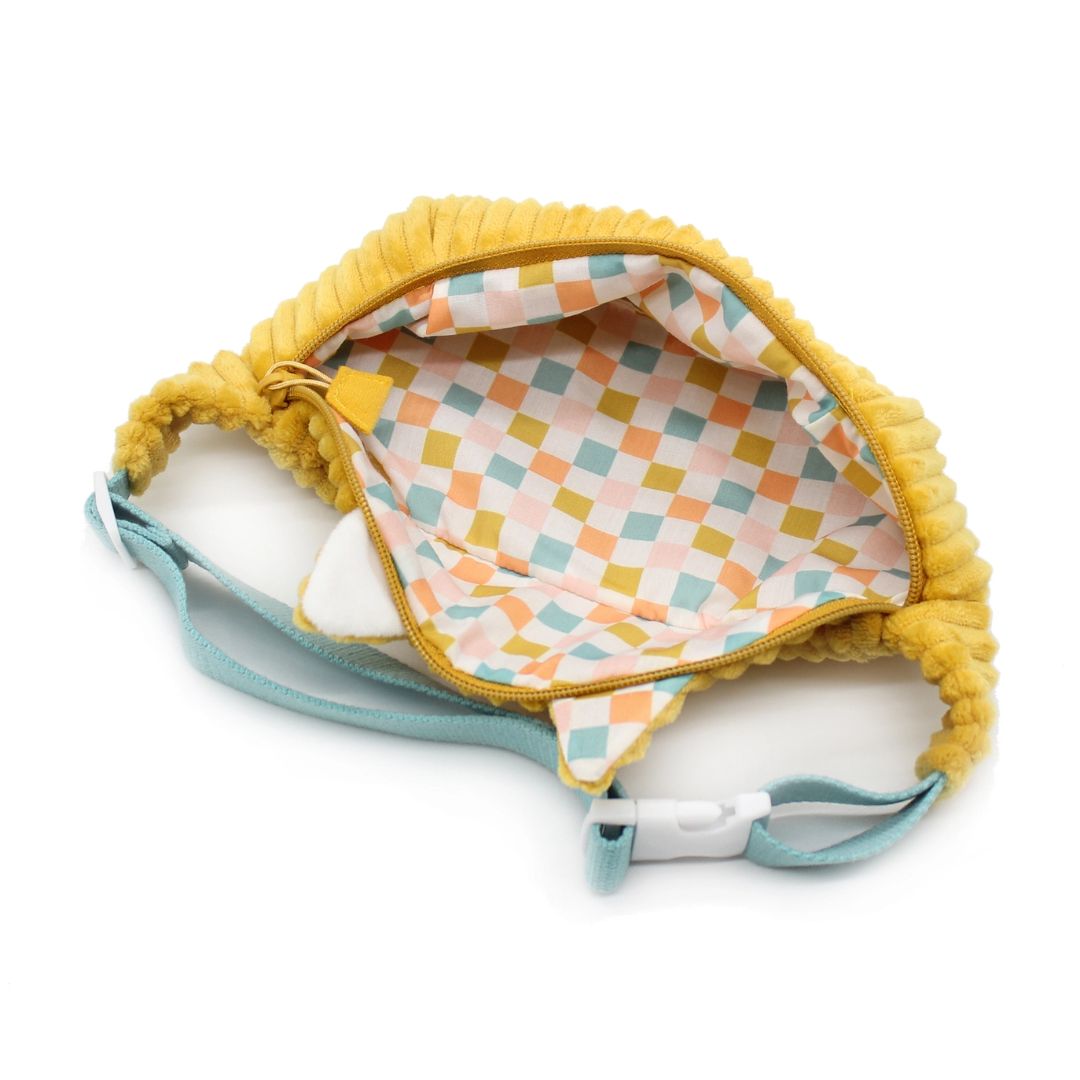Kinder Bauchtasche aus Cord 'Cyranos der Fuchs'
