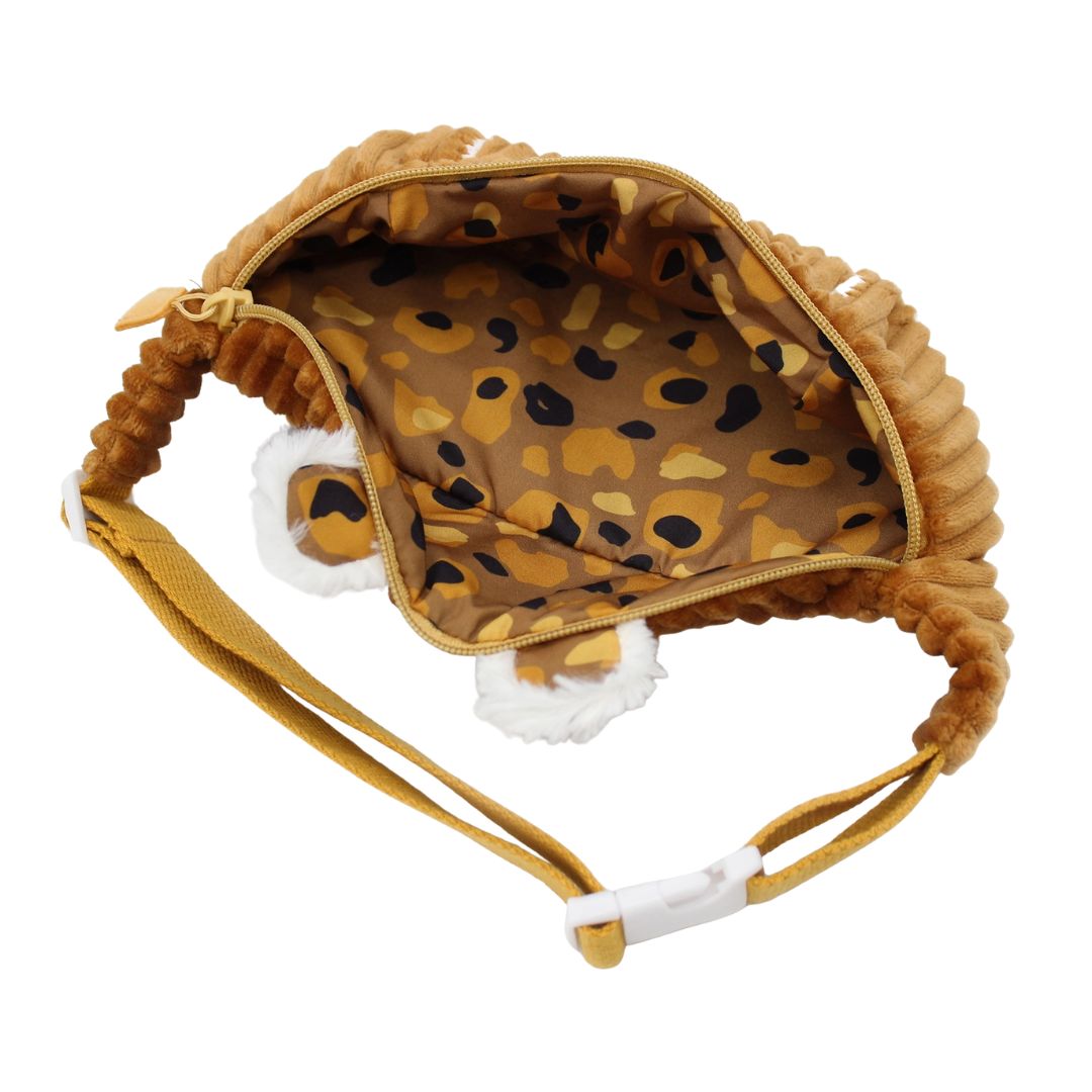 Kinder Bauchtasche aus Cord 'Speculos der Tiger'