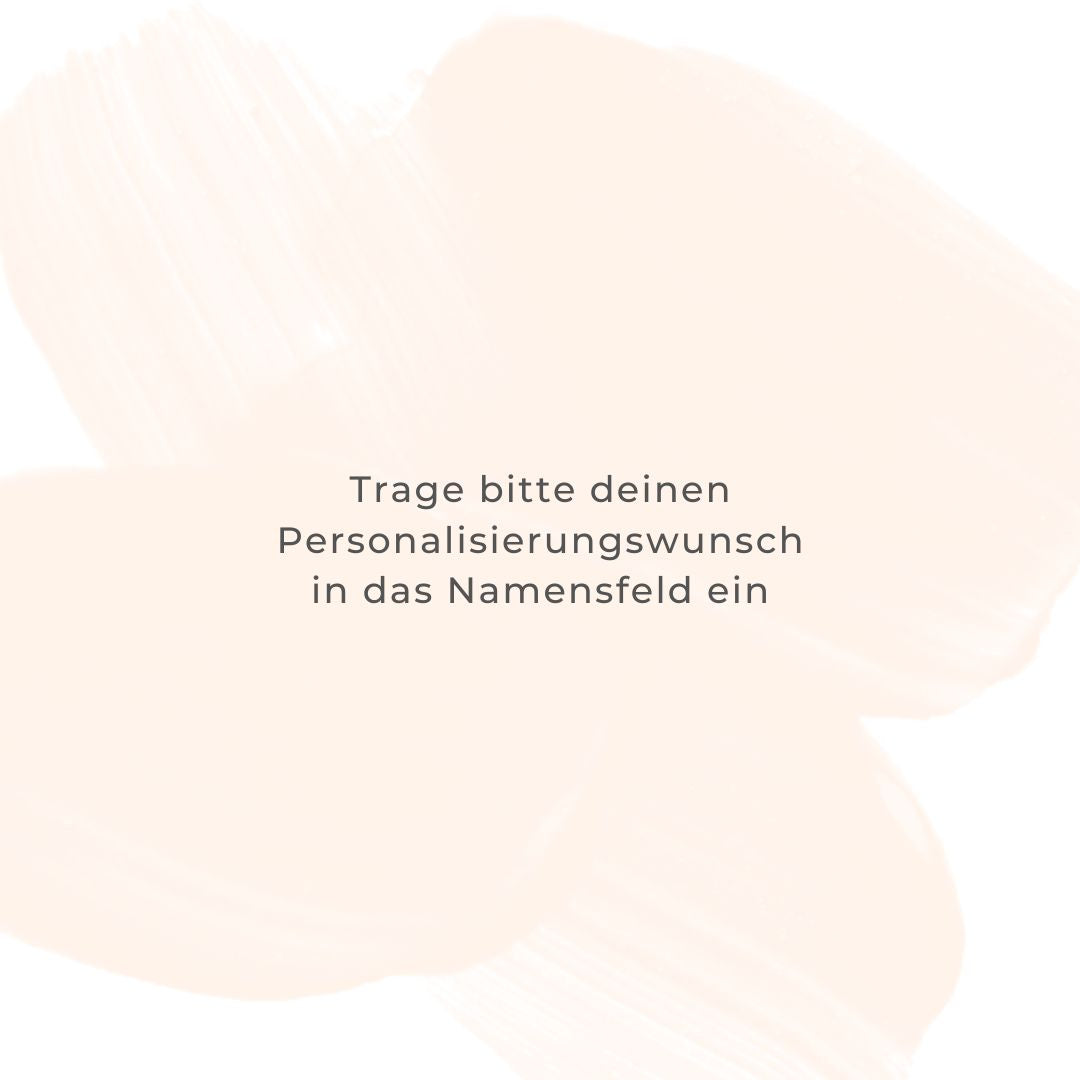 Schlüsselanhänger mit Quaste personalisierbar