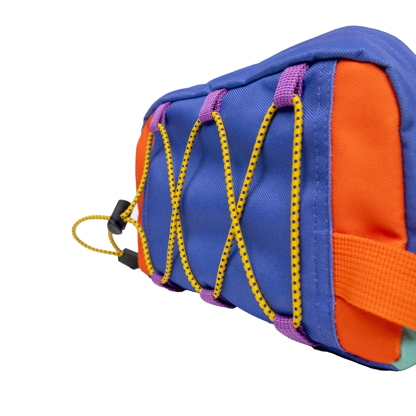 Kulturbeutel Colorblock türkis/lila 'Multico'