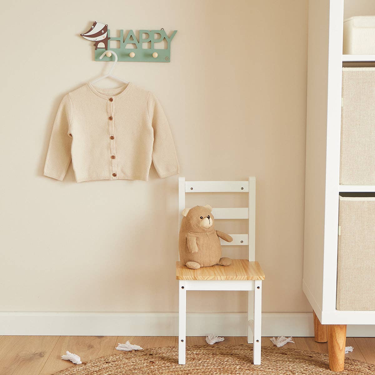 Wandgarderobe 'Dachs Happy'