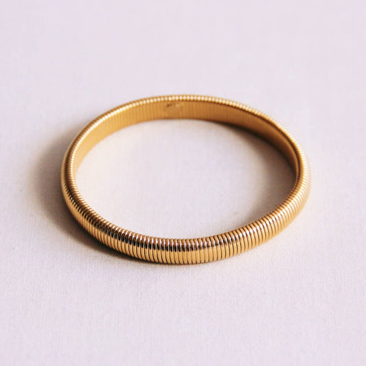 Damen Armreif 'Retro' gold