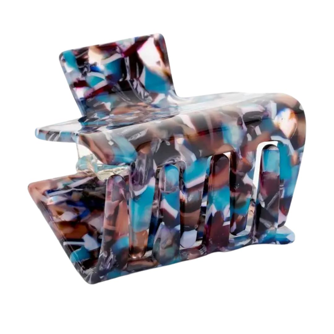 Damen Haarklammer 'Galaxy' blau