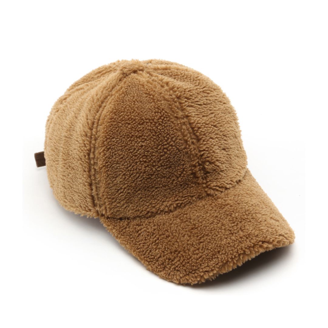 Studio Olala | Damen Cap 'Plush' braun