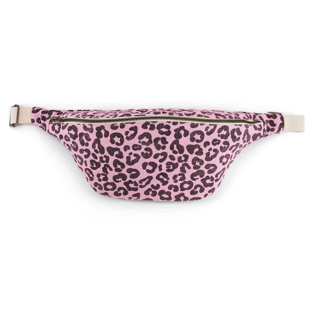 Damen Gürteltasche Graou Leopard Bubble Pink
