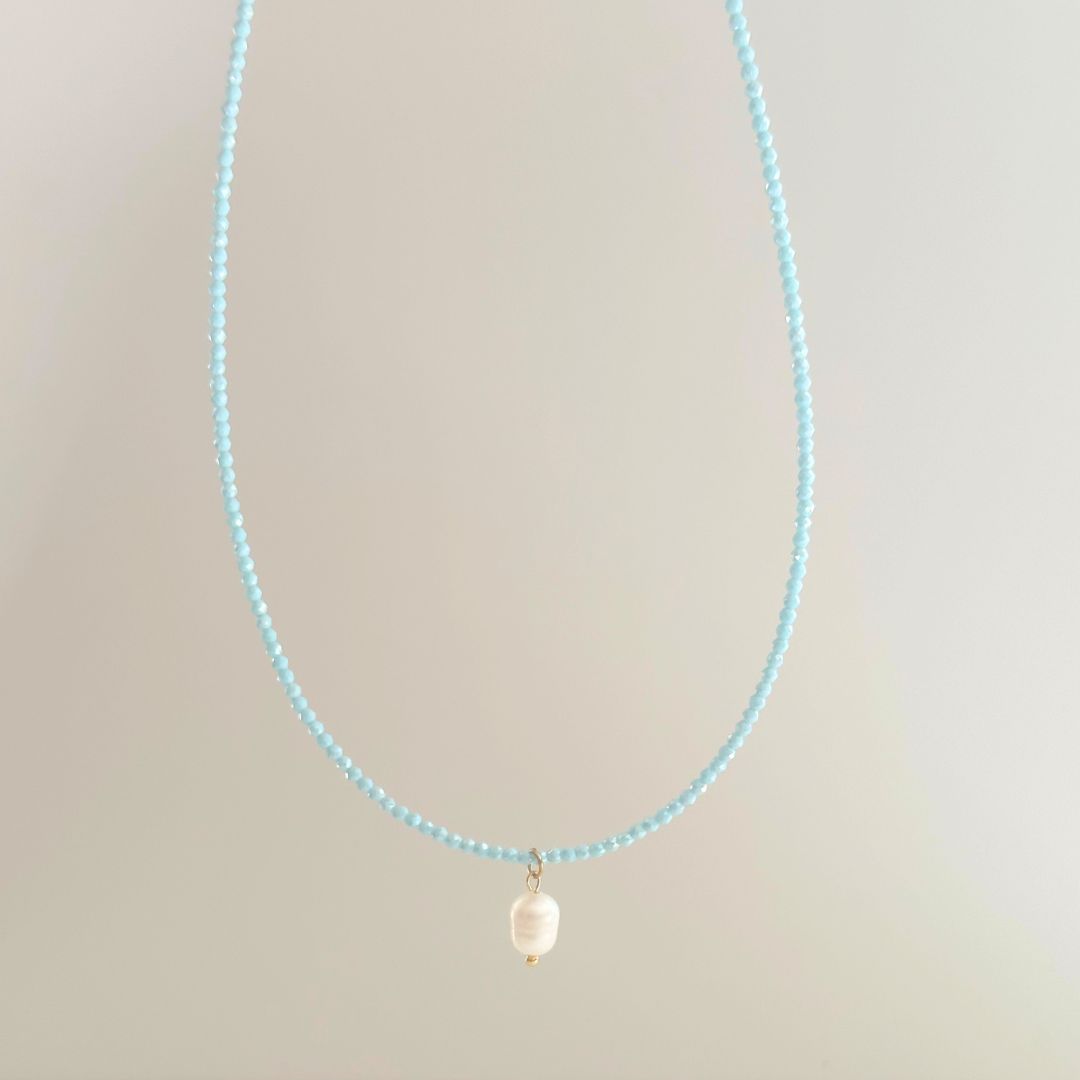 Damen Halskette 'Pearls Moment' verschiedene Farben