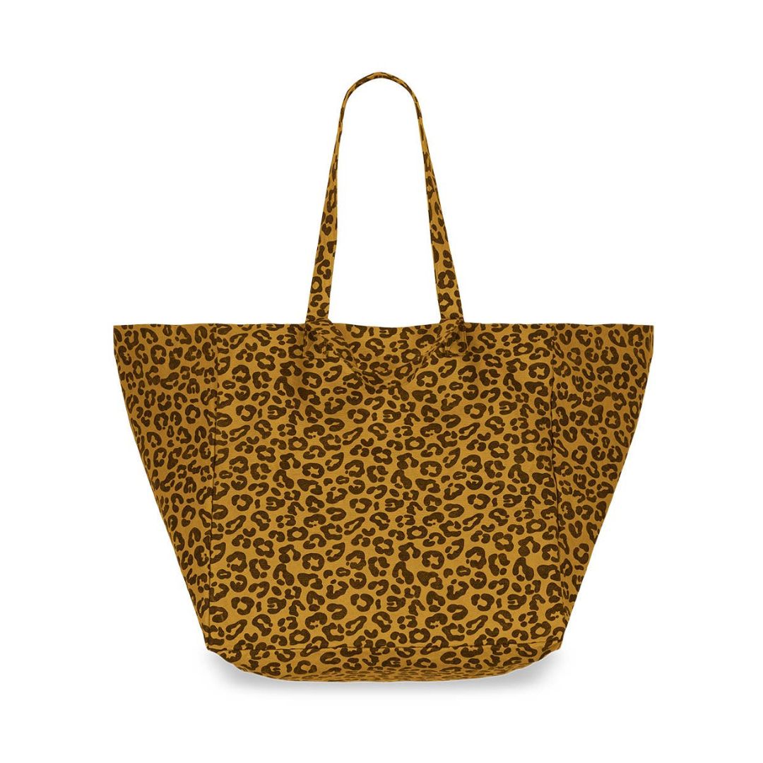 Damen Shopper karamell/Leo