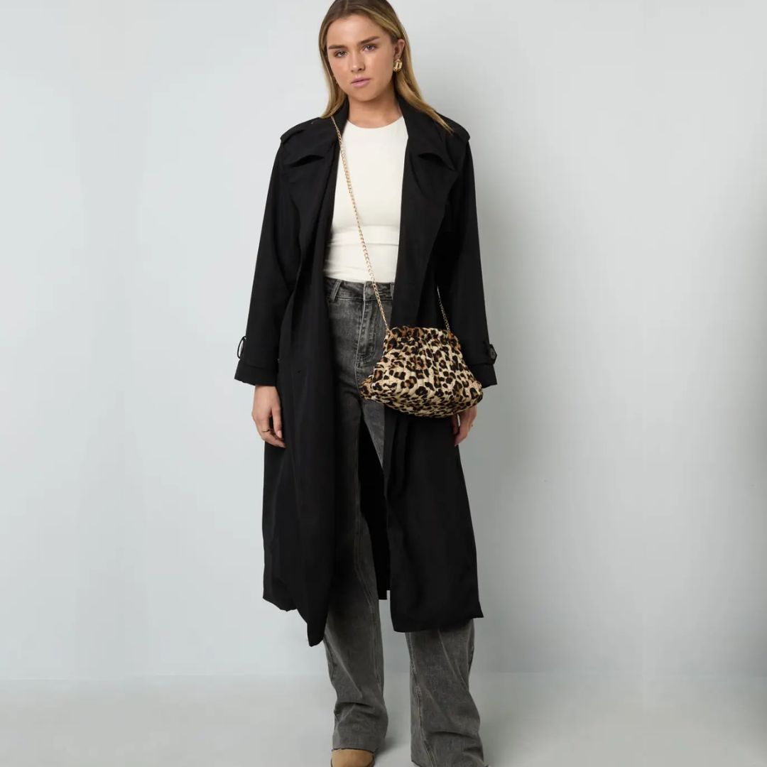 Damen Tasche 'Leopard Print Casual '