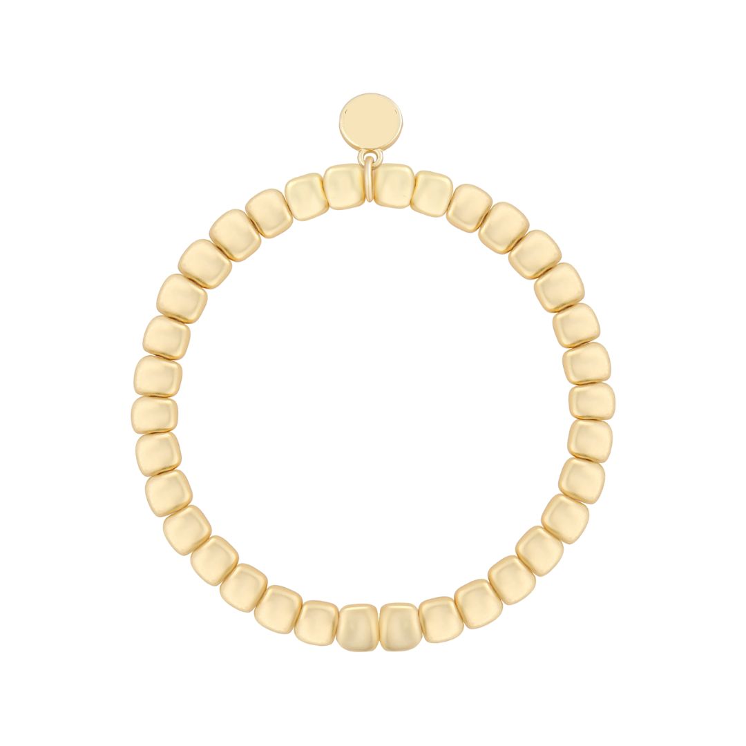 Damen Armband  'Squares' gold