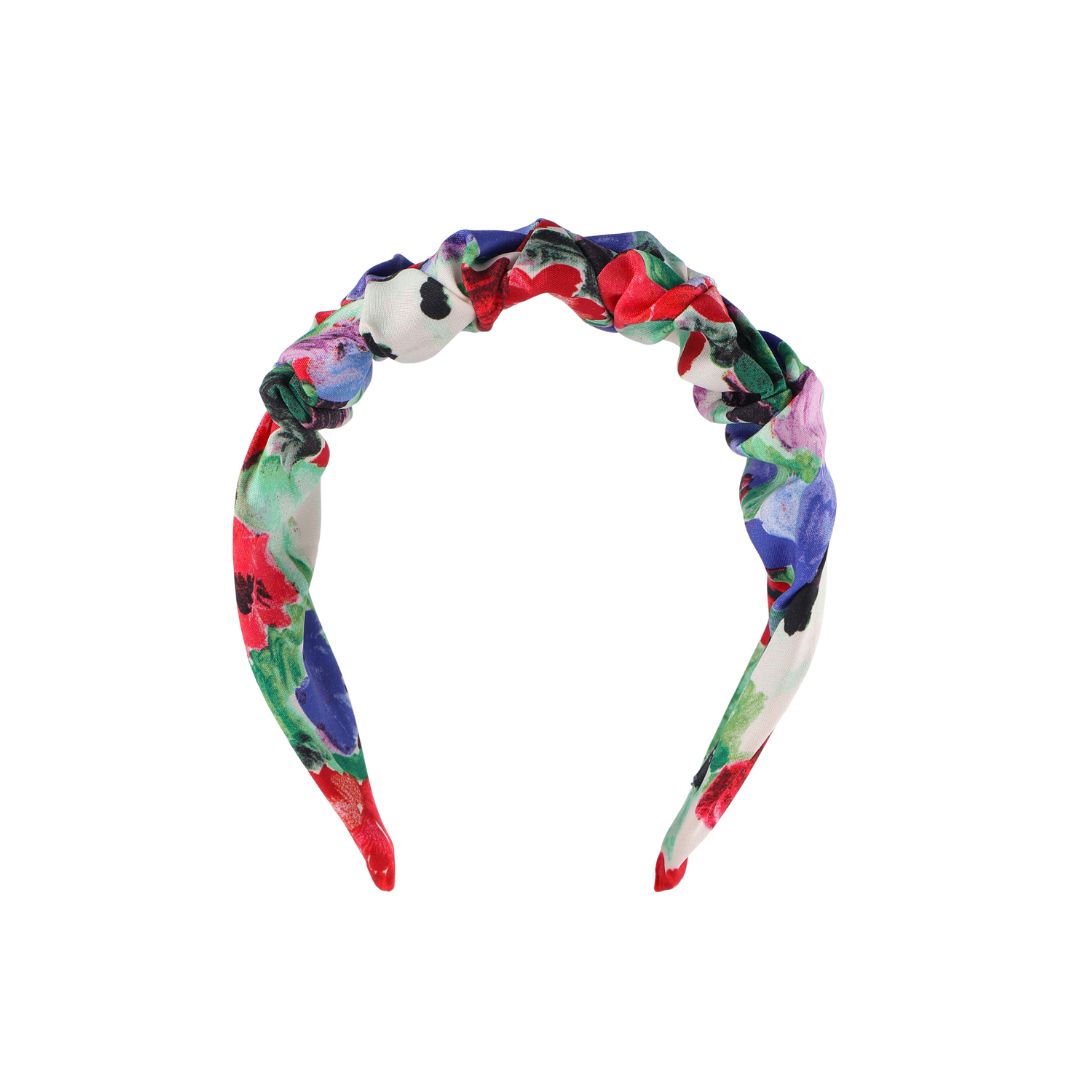 Damen Haarband 'Flowers' mehrfarbig