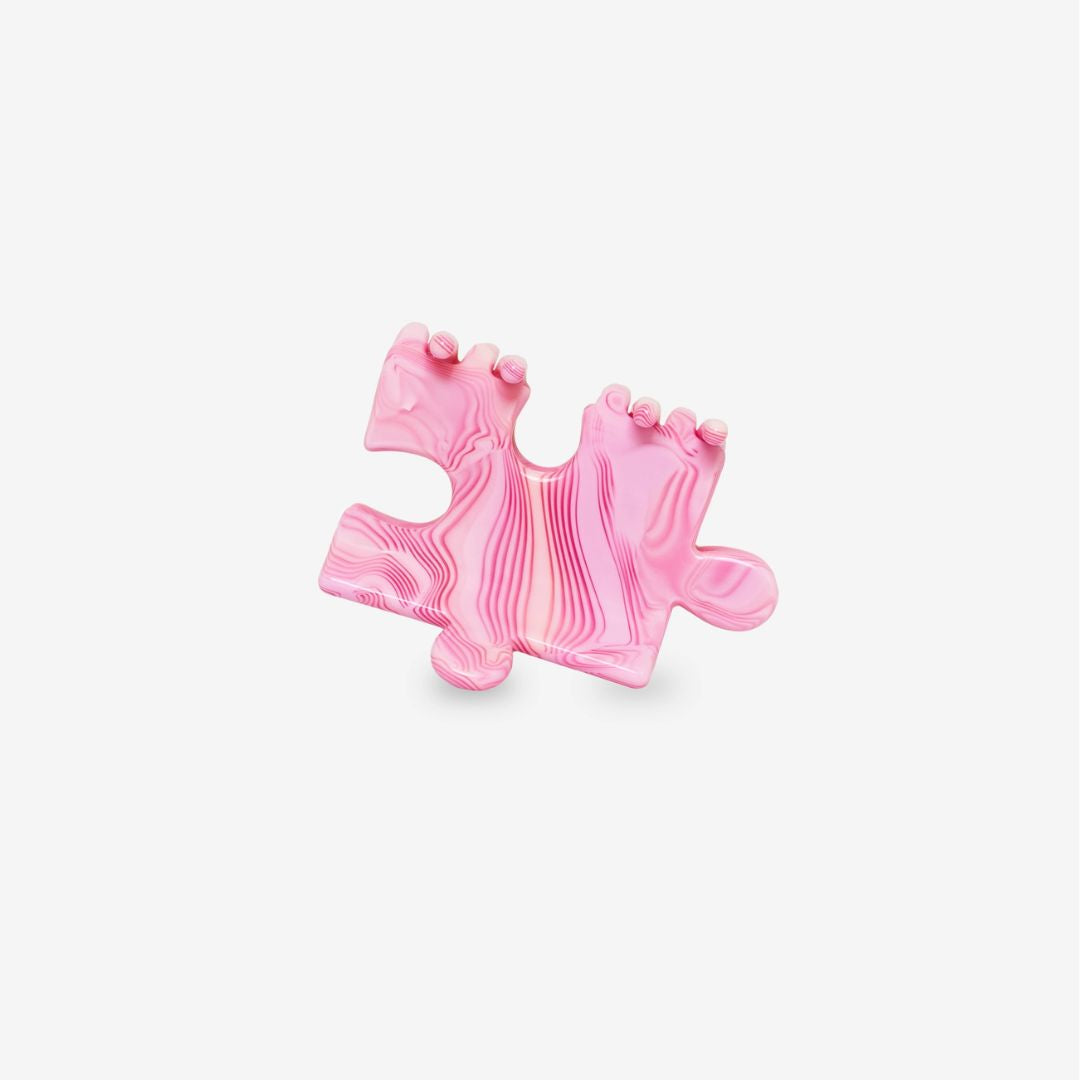 Damen Haarklammer 'Puzzle Pinky Ink'