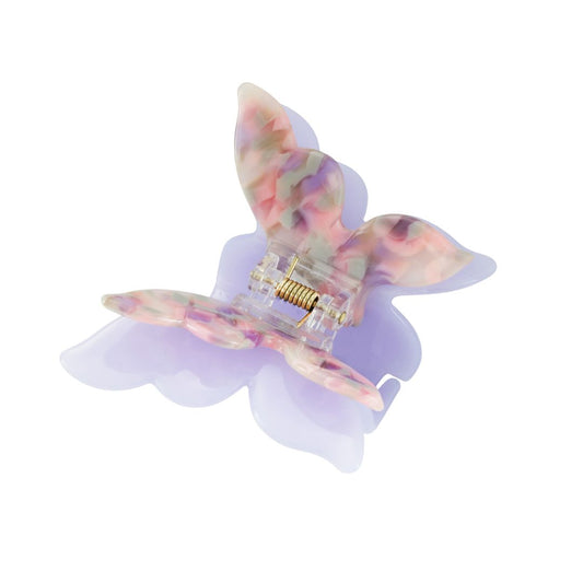 Haarklammer 'Schmetterling purple'