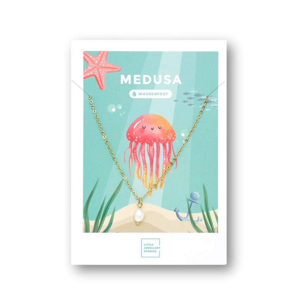 Damen Halskette 'Medusa' Gold