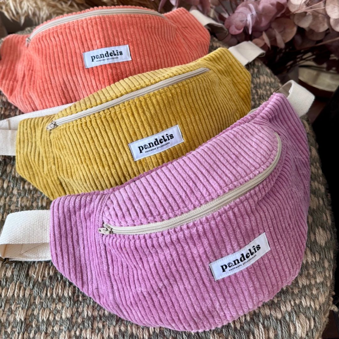 Damen Hipbag Banane 'Sofia' rosa