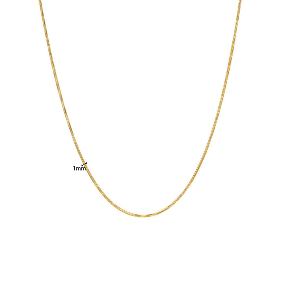 Damen Halskette 'Classic' gold