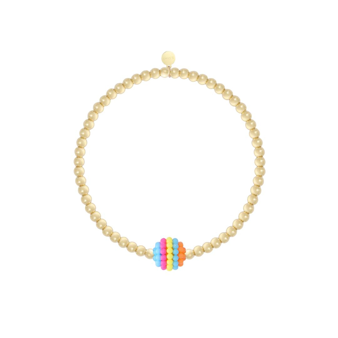 Damen Kugelarmband gold