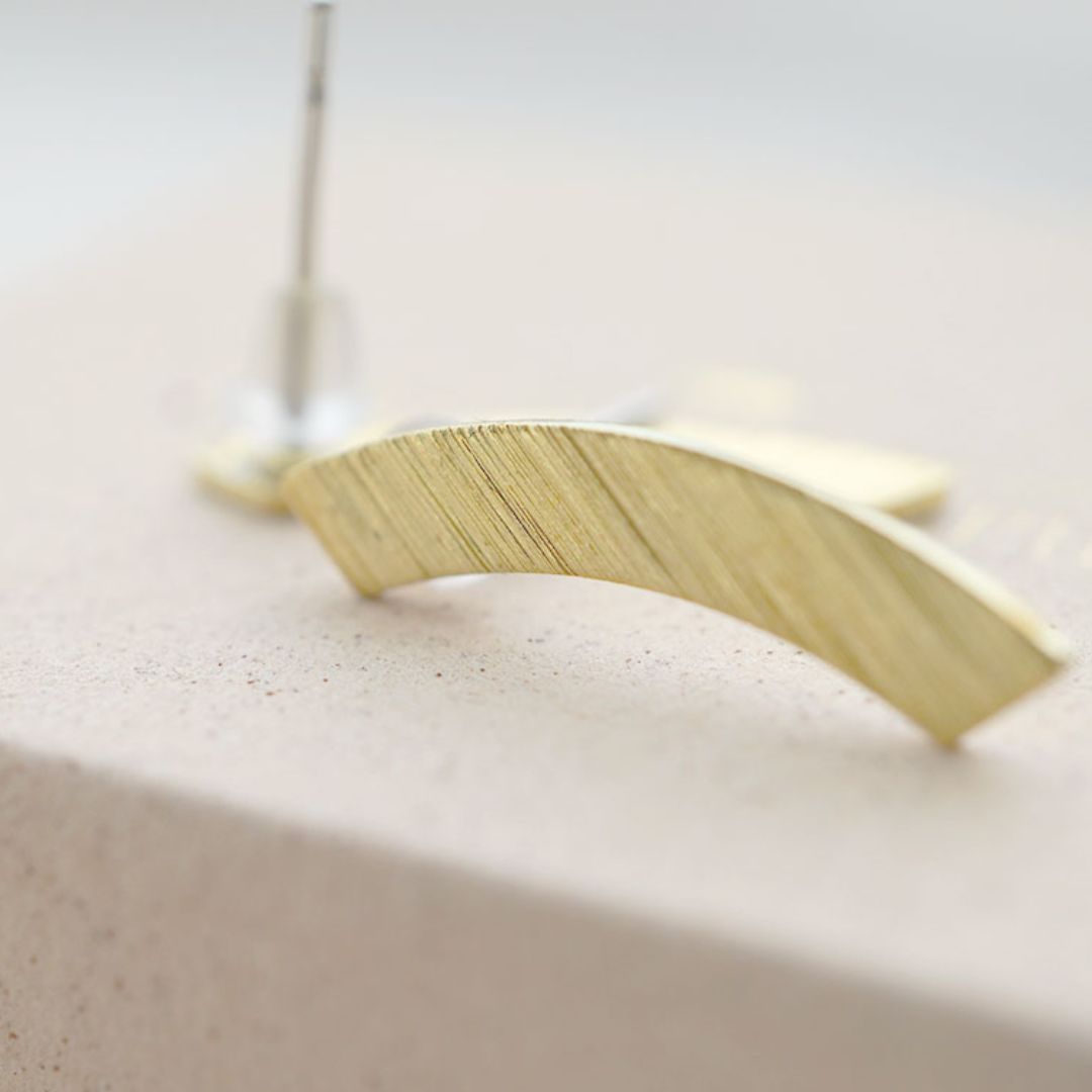 Ohrstecker Ohrstecker 'Bow' goldfarben