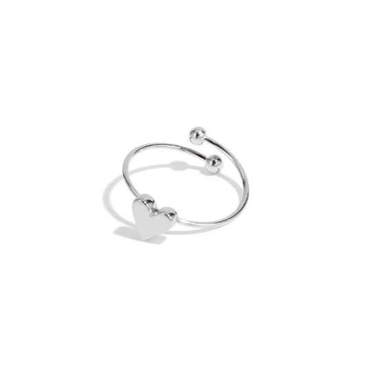 Damen Ring 'Kleines Herz' silber