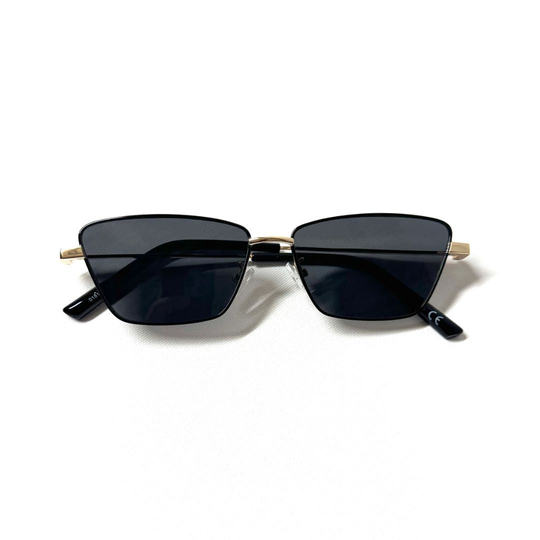 Damen Sonnenbrille 'Classic' schwarz/schwarz