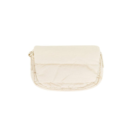 Damen Tasche 'Puffer Bag' creme weiß
