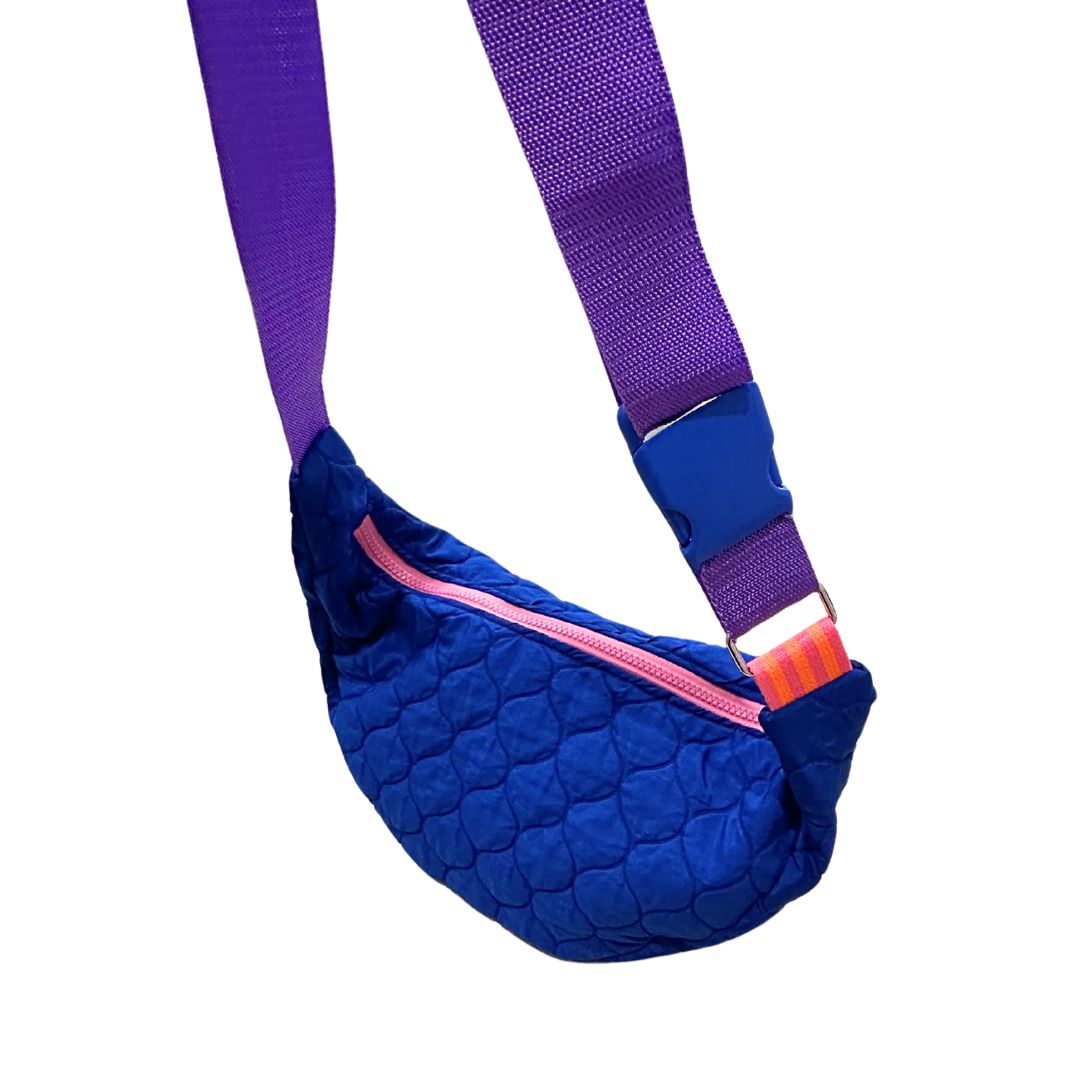 Look & Laune | Damen Moonbag royalblau