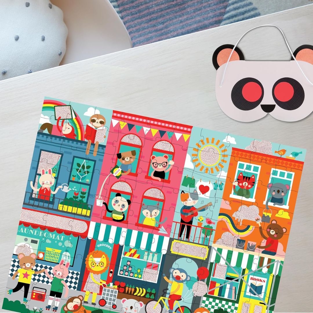 100-Piece Decoder Puzzle 'Friendly Neighborhood'