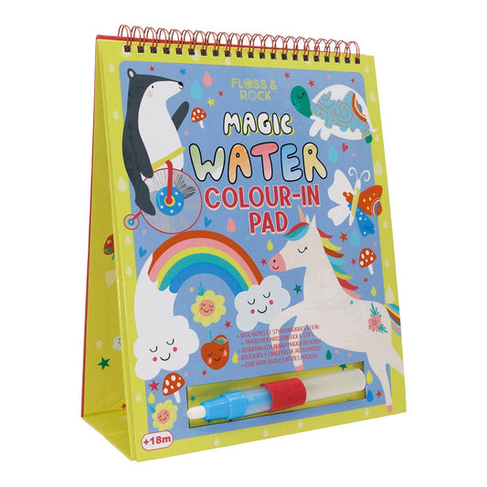 Magic Water Pad 'Regenbogenfee' mit Stift