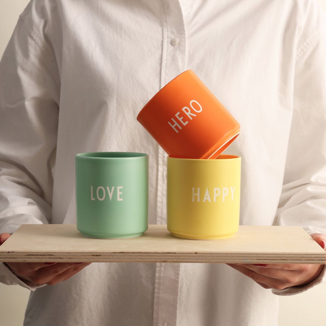 Favourite Becher 'Love' green bliss
