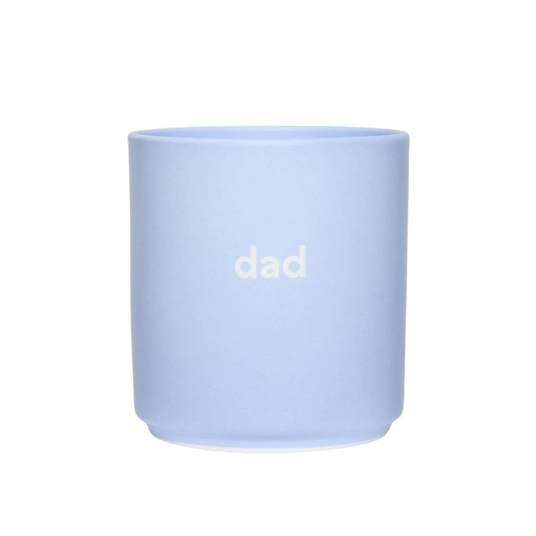 VIP Favourite Becher 'Dad' dusty blue