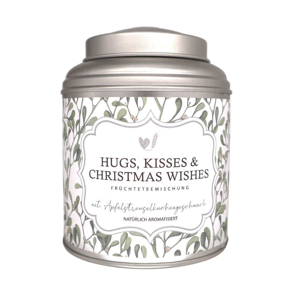 Tee "Hugs, Kisses & Christmas Wishes"